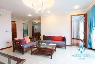 A beautiful and classic 3 bedroom apartment for rent in Ciputra L Tower